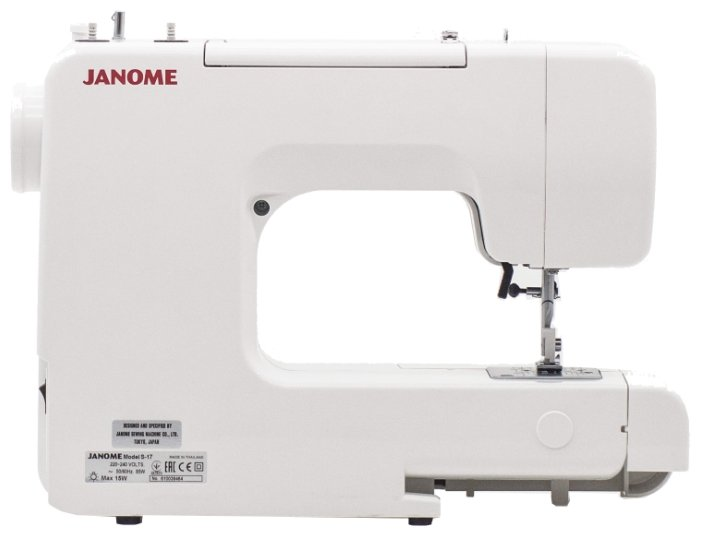 Швейная машинка Janome S-17, белый - фото 3