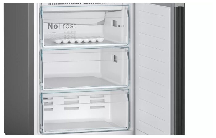 Холодильник Bosch KGN39XC28R серый - фото 5