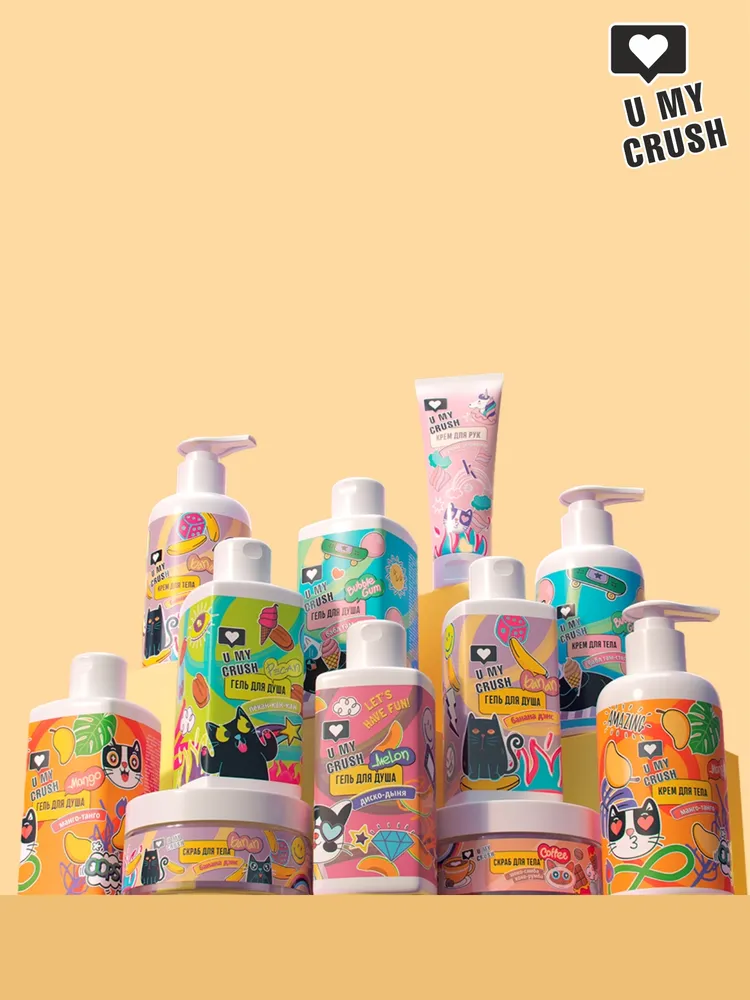 Гель для душа U My Crush Манго-танго 275 мл - фото 4