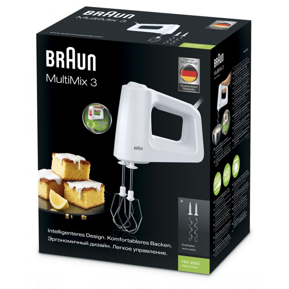 Миксер Braun HM3000WH - фото 6