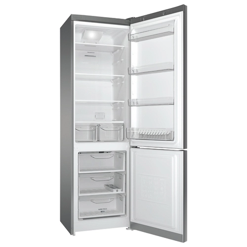 Холодильник Indesit DF 5200 S серебристый - фото 3