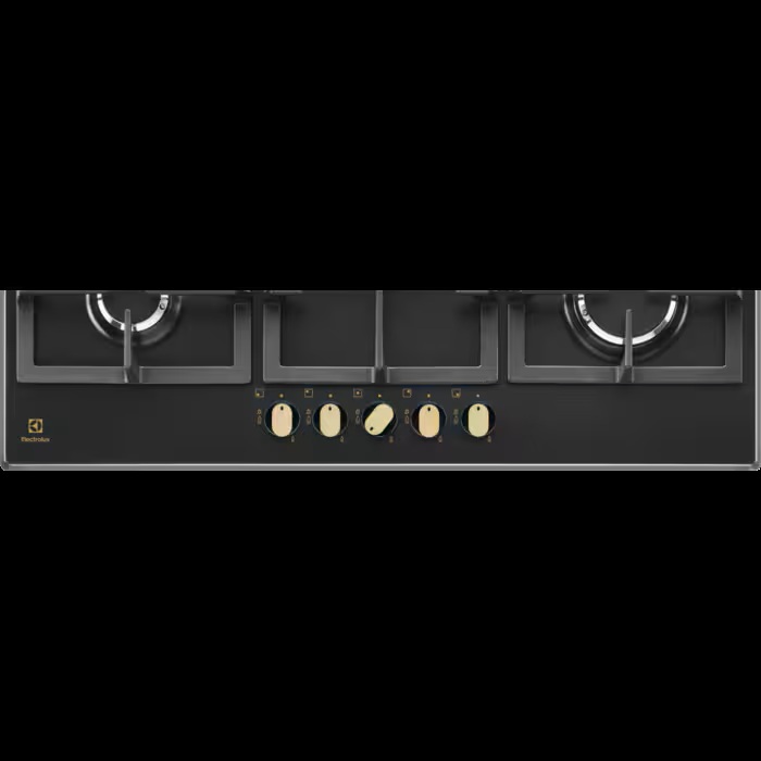 Встраиваемая газовая поверхность Electrolux KGS9536RN (90см, сталь, черная)