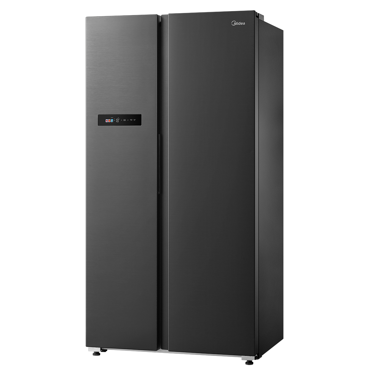 Холодильник Midea MDRS791MIE28 черный металлик