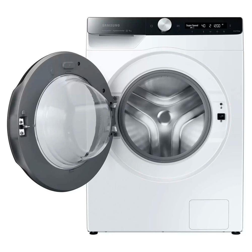 Стиральная машина Samsung WW80AG6L28BELD белая - фото 3