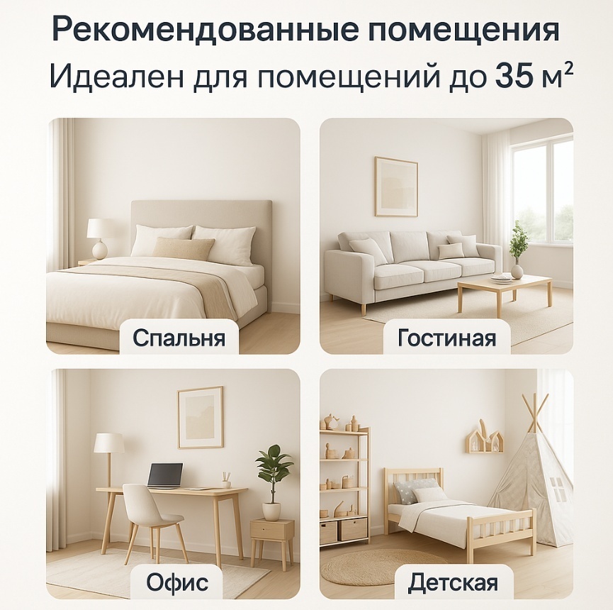 Кондиционер Inverter Hansa ACI-12W55, White, (25–35 м², 12 000 BTU, Ионизация) - фото 12 Кондиционер Inverter Hansa ACI-12W55, White, (25–35 м², 12 000 BTU, Ионизация) - фото 12