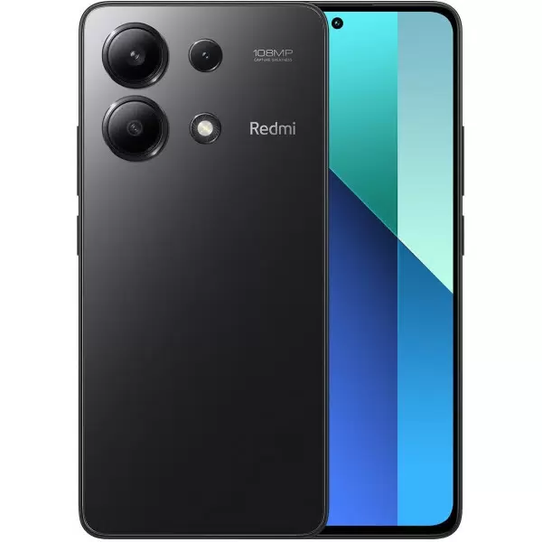 

Смартфон Xiaomi Redmi Note 13 8/128GB (Midnight Black) Чёрный