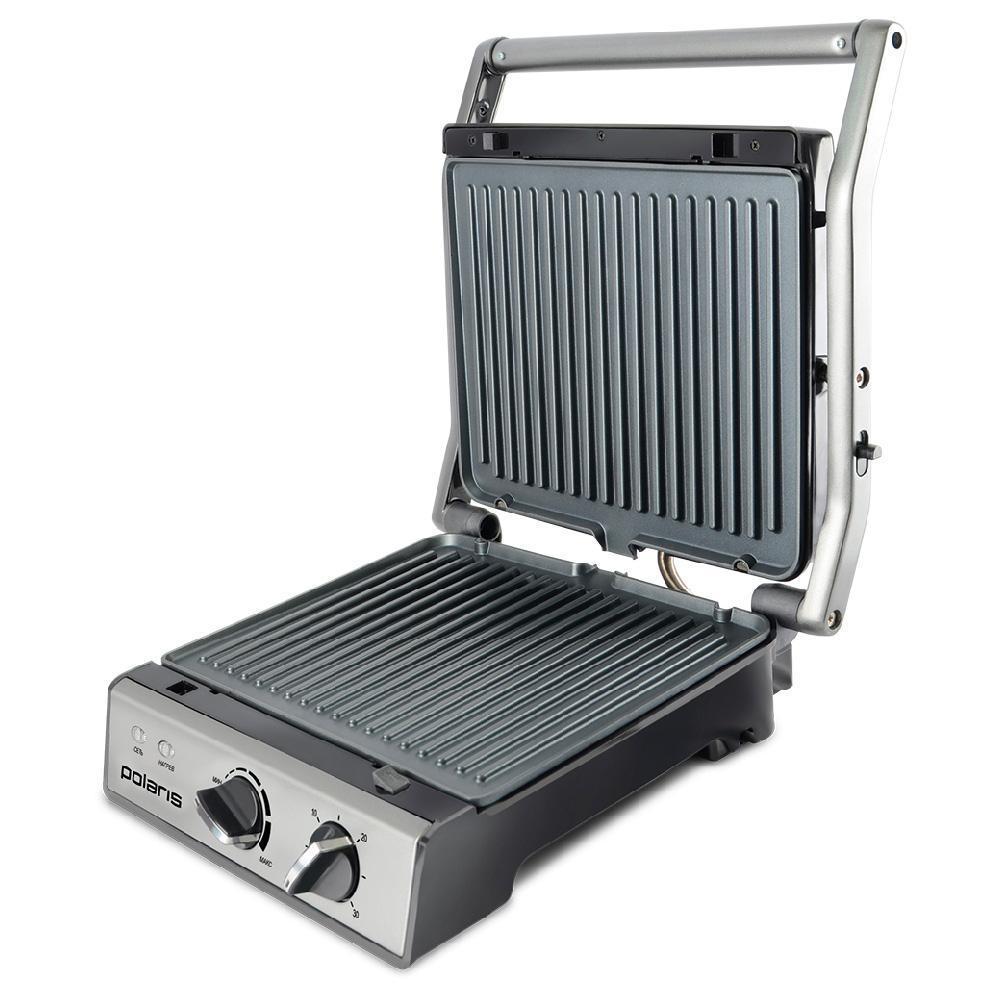 

Электрогриль Polaris PGP 0903 металлик