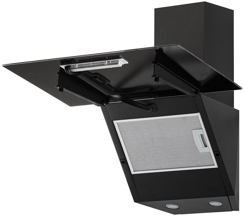 Вытяжка наклонная Krona HELGA 600 black S - фото 5