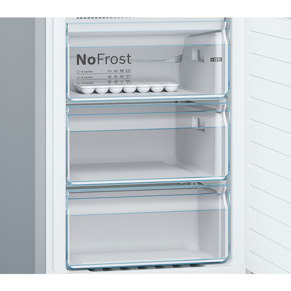 Холодильник  Bosch KGN36VL2AR серебритсый - фото 4