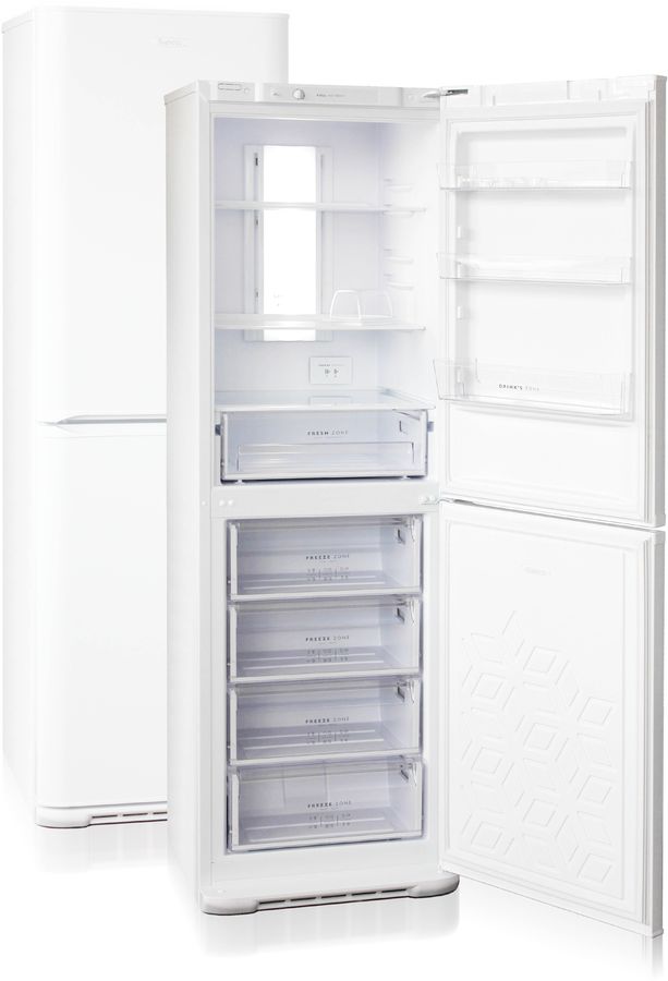 Холодильник Бирюса 340NF белый - фото 3
