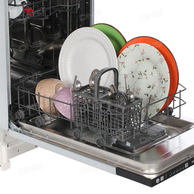 Встраиваемая посудомоечная машина Whirlpool WSIE 2B19 C, белый - фото 3