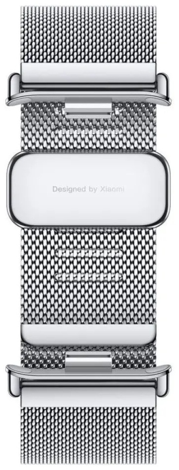 Сменный браслет, Xiaomi, Milanese Quick Release Strap, M2306AS1/BHR8012GL, Совместим с band 8 Pro/9 ProRedmi Watch 4/5, Серебристый - фото 5