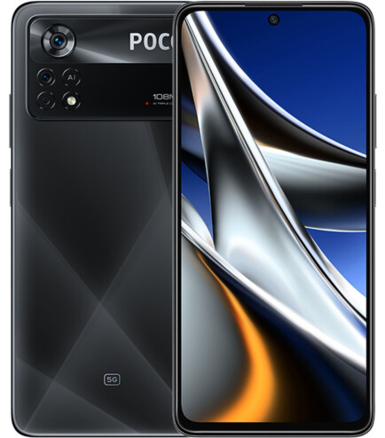 Смартфон Poco X4 Pro 5G 8/256Gb Laser Black - фото 1