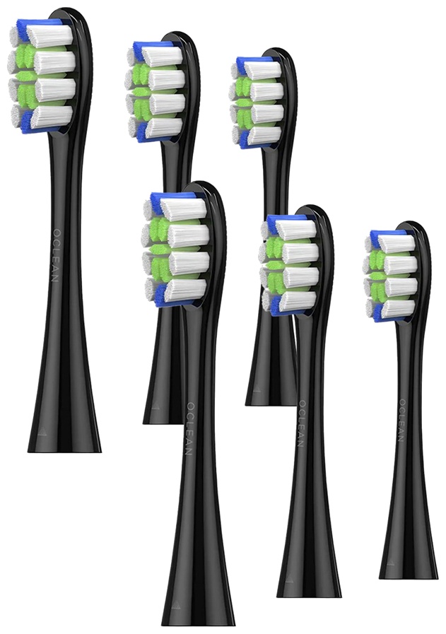 Сменные зубные щетки Oclean Plaque Control Brush Head (6-pk) P1C1 W06 - фото 1