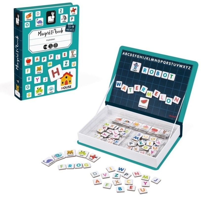 Магнетикбук Английский алфавит JANOD J2712 - фото 3