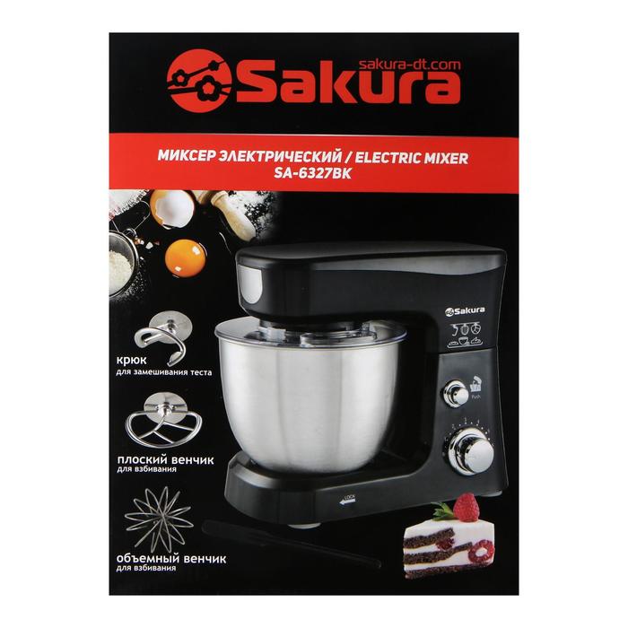 Миксер Электрический Sakura SA-6327BK - фото 11