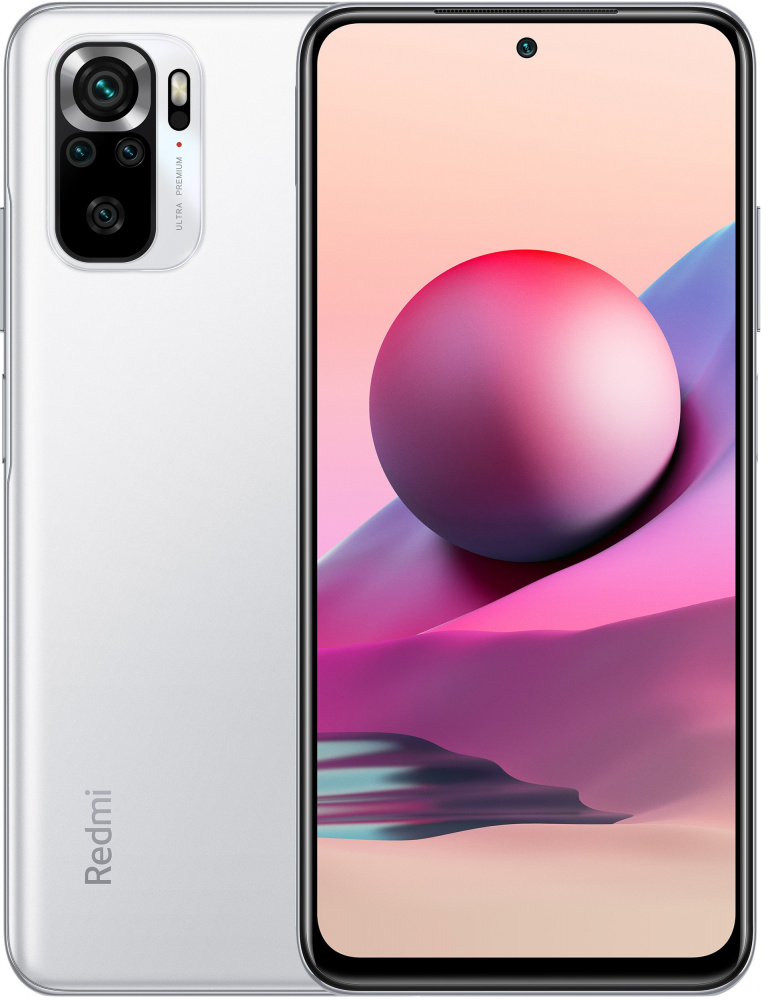 

Смартфон Xiaomi Redmi Note 10S 6/64Gb White
