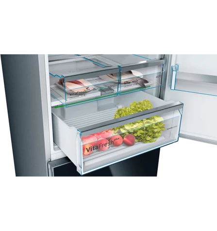 Холодильник Bosch KGN56LB30U черный - фото 6