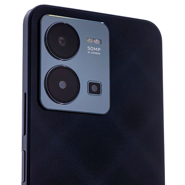 Смартфон Vivo Y35 4/64Gb Agate Black+Gift box BTS 2022 Blue - фото 5