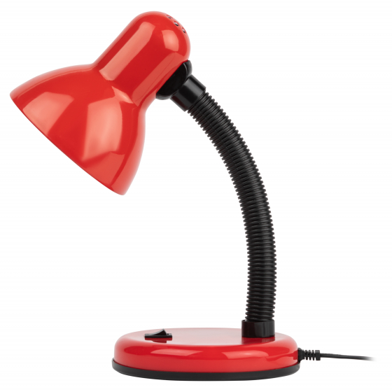 Настольный светильник ЭРА Б0022332 N-120-E27-40W-R красный