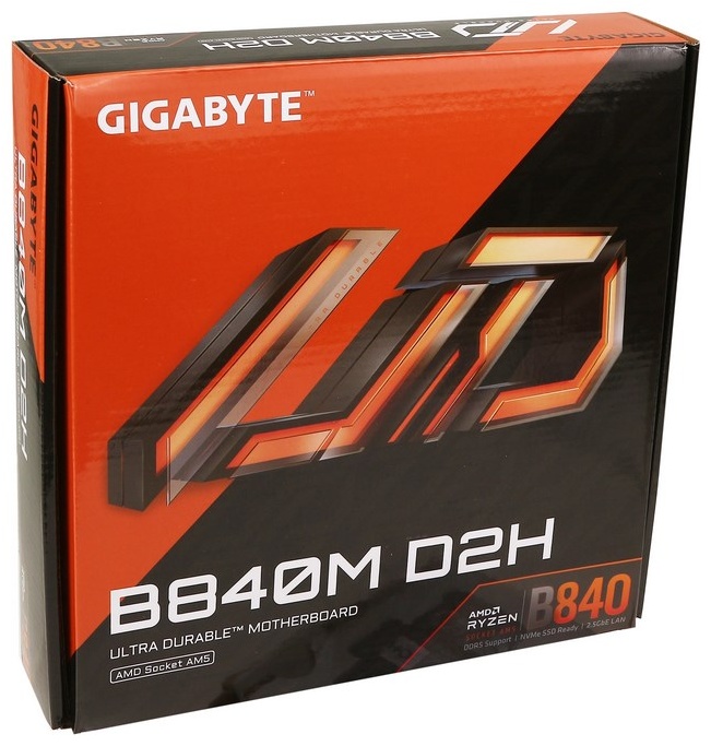 Материнская плата Gigabyte B840M D2H - фото 4 Материнская плата Gigabyte B840M D2H - фото 4
