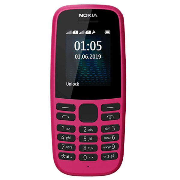 Мобильный телефон NOKIA 105 DS TA-1174 PINK