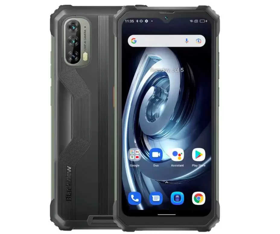 Смартфон Blackview BV7100 6/128Gb Black - фото 1