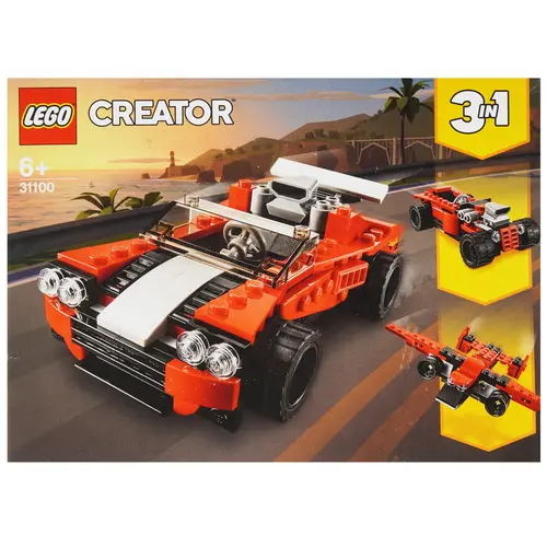 

Игрушки Lego Криэйтор Спортивный автомобиль 31100