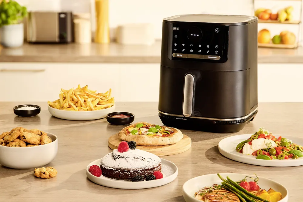 Аэрогриль BRAUN HF5050IBK черный - фото 4 Аэрогриль BRAUN HF5050IBK черный - фото 4