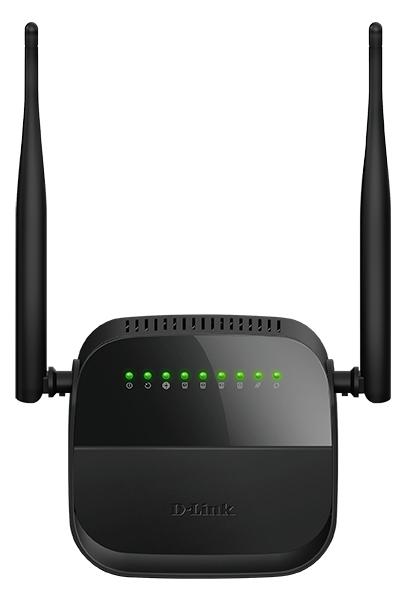 

Модем D-Link DSL-2750U/R1A черный