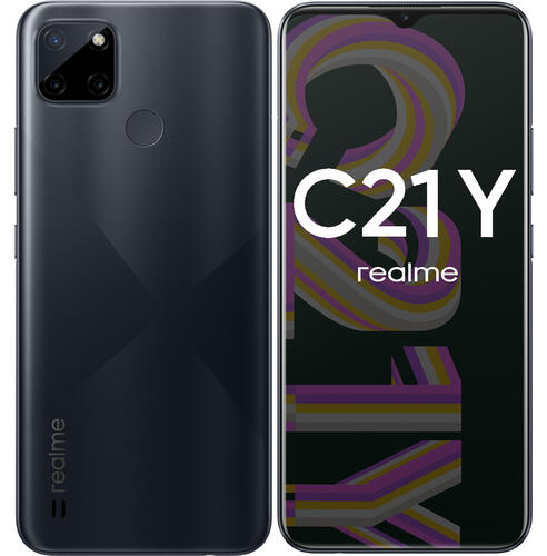 Смартфон Realme C21Y 3/32GB Black