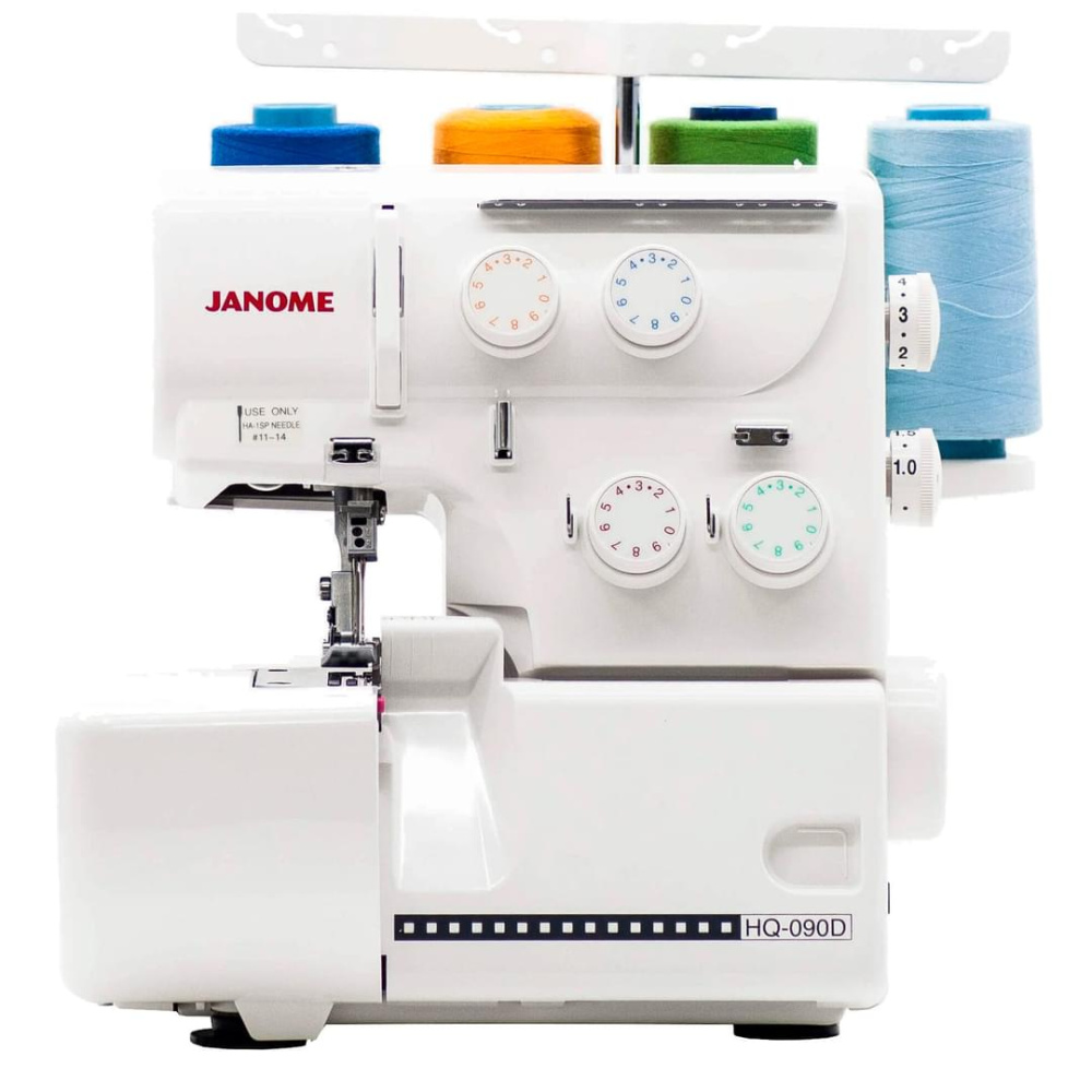 

Швейный оверлок JANOME HQ-090D белый
