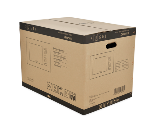 Встраиваемая микроволновая печь ZUGEL ZMO251B - фото 17