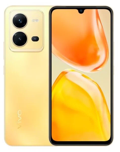 Смартфон Vivo V25E 8/128Gb Sunrise Gold - фото 1