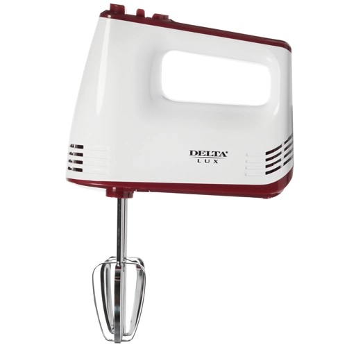 

Миксер DELTA LUX DE-7700 белый/бордовый