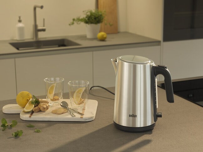 Чайник Braun WK5200BK серый - фото 3