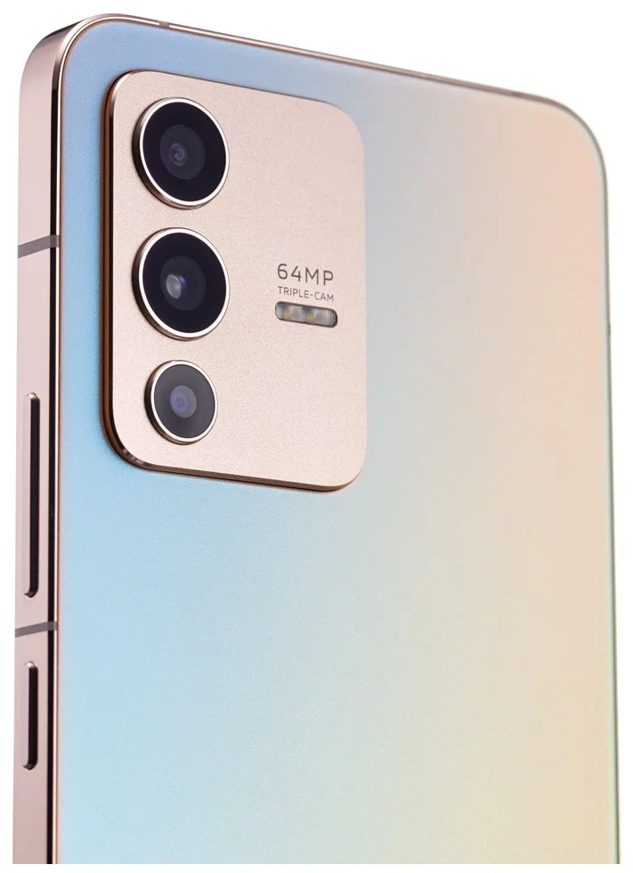 Смартфон Vivo V23 5G 12/256Gb Sunshine Gold+Gift box BTS 2022 Blue - фото 4
