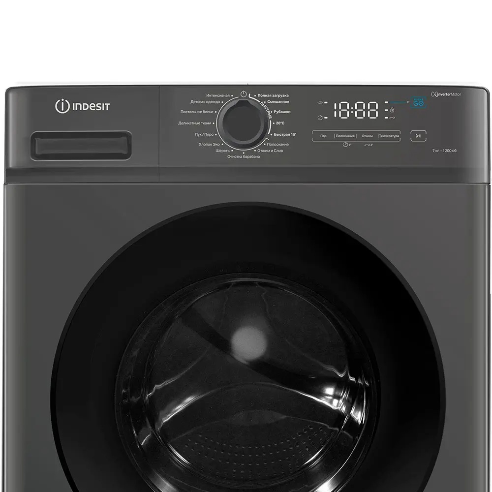 Стиральная машина INDESIT IM3 712 SS CIS - фото 3 Стиральная машина INDESIT IM3 712 SS CIS - фото 3