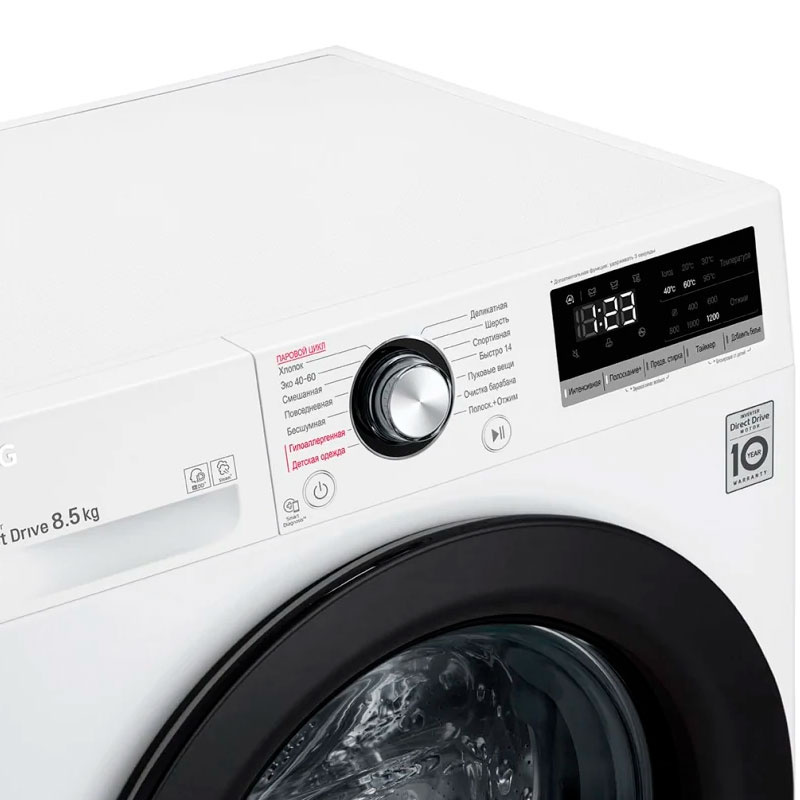 Стиральная машина LG F2V3GS6W белая - фото 11