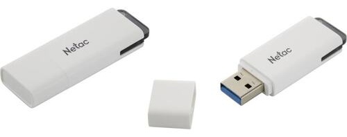 USB-накопитель Netac NT03U185N-256G-30WH белый