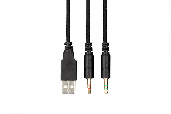 Наушники Игровые 2E GAMING HG340 RGB USB 7.1 BLACK - фото 6