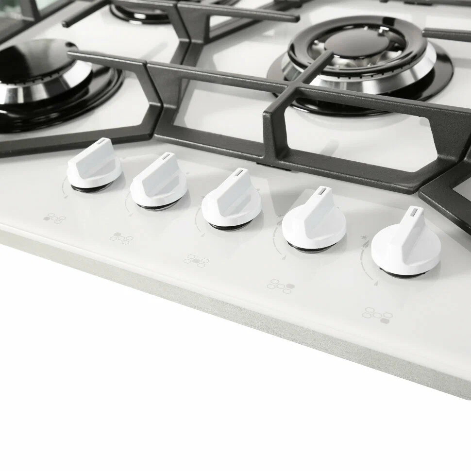 Встраиваемая газовая поверхность Gefest СГ СН 2340 К22 белая - фото 7