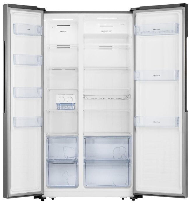 Холодильник Gorenje NRS9181MX серебристый - фото 3