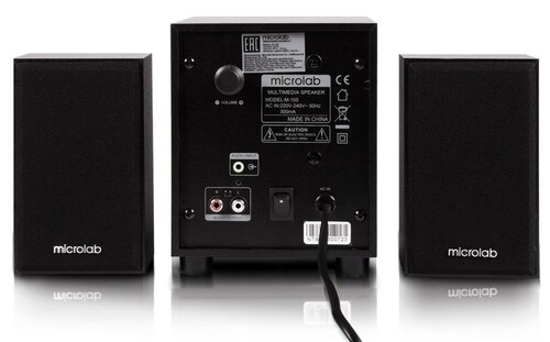 Акустическая система Microlab M-105R черный - фото 4 Акустическая система Microlab M-105R черный - фото 4