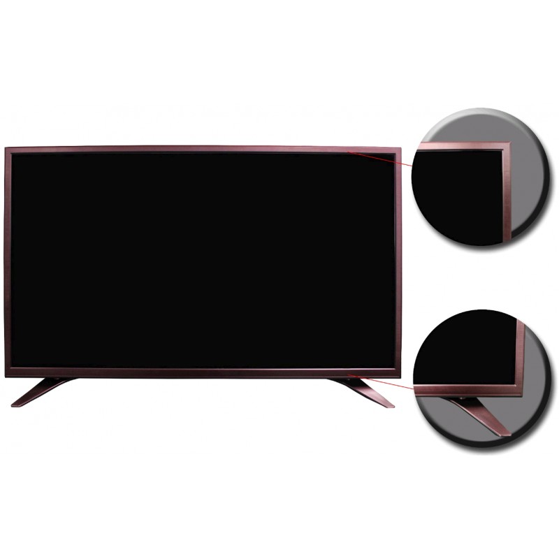 Телевизор Artel TV LED 43 AF90 G (108,5см), матовый шоколад - фото 2