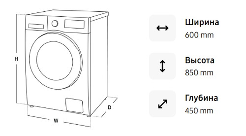 Стиральная машина Samsung WW65AK4S21CELT_KZ