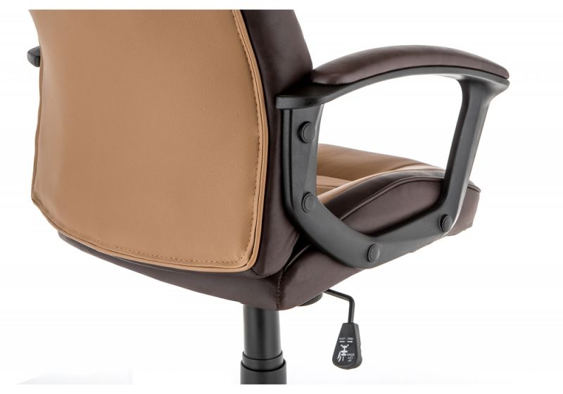 Компьютерное кресло Woodville Gamer темно-бежевое/коричневое - фото 3