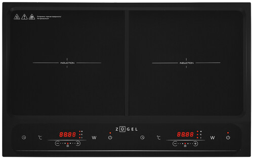 Настольная плита индукционная ZUGEL ZIH620B
