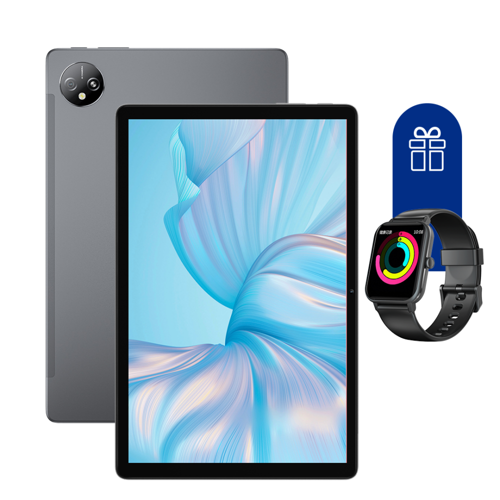 

Планшет Blackview Tab 80 4G 10.1" 4/128GB Gray + Смарт-часы Blackview R3 Max Black