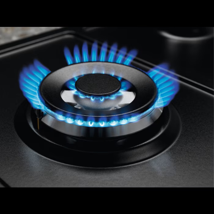 Встраиваемая газовая поверхность Electrolux KGS9536RN (90см, сталь, черная) - фото 9